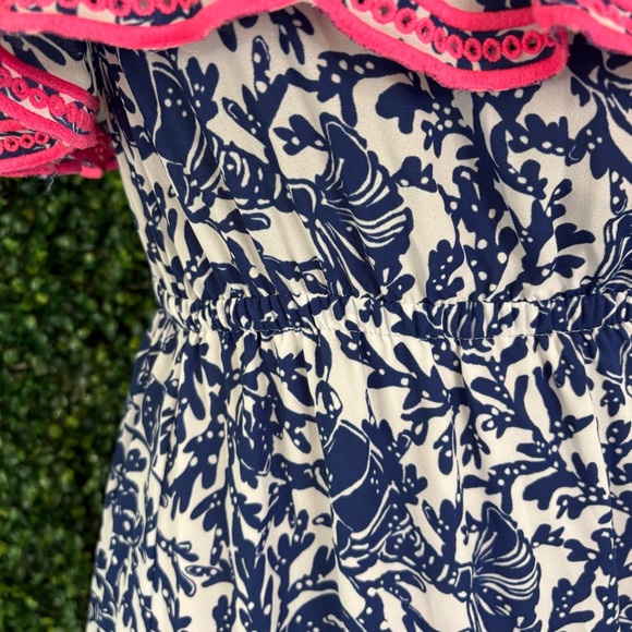 Lilly Pulitzer Vibrant Print Maxi Dress Resort Chic Size XS - Picture 11 of 12